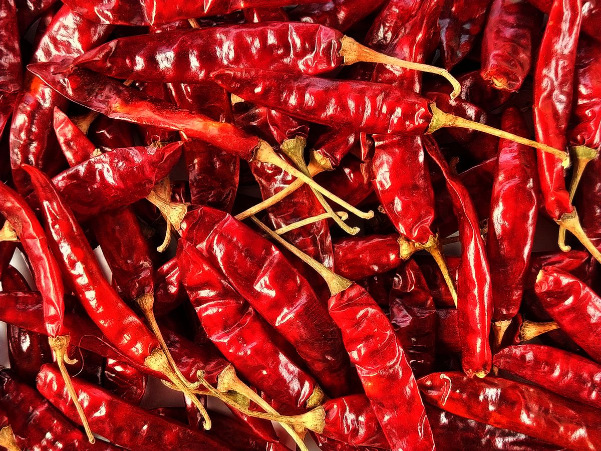 Piments séchés